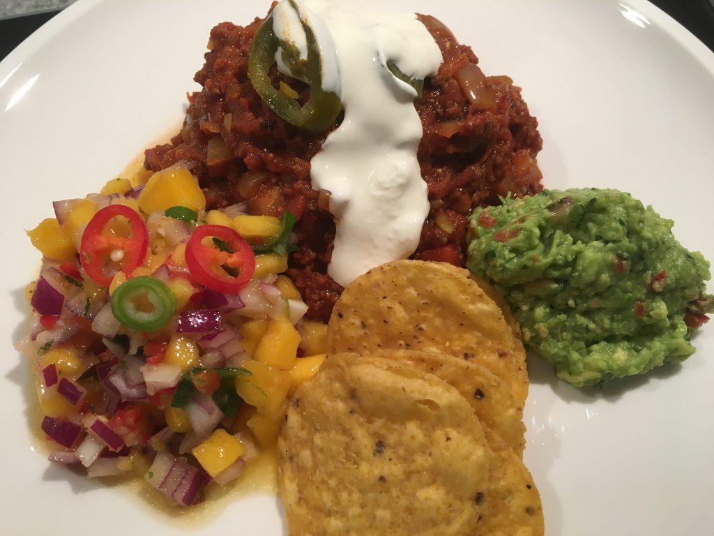 Mexicansk taco med chorizo